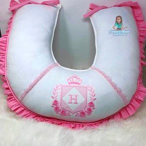 Nursing Pillow Customizable Pink